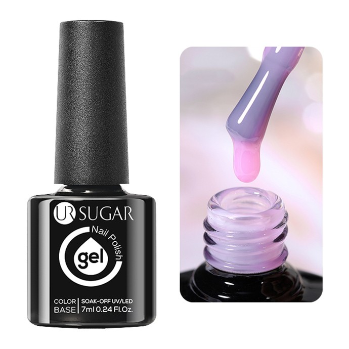 UR SUGAR - Quick Building Gel - Liquid Polygel - URE06 Pink - 7ml