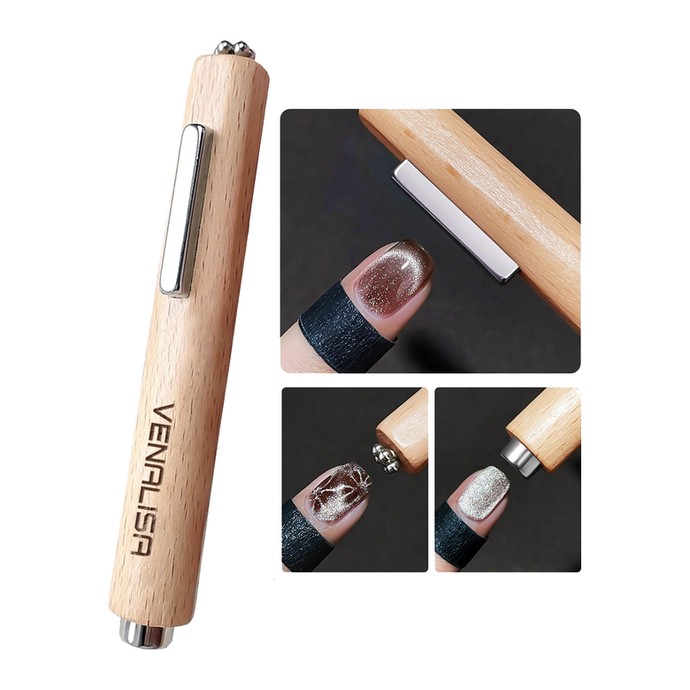 Venalisa - Crayon magnétique 3-en-1 - pour effet œil de chat