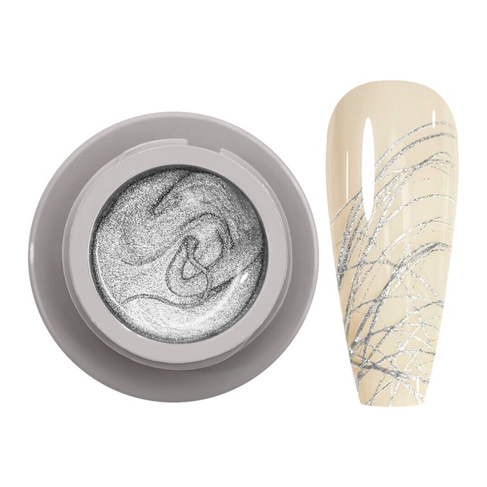 Venalisa - Nový Spider Gel - 04 Stříbrná - 5ml