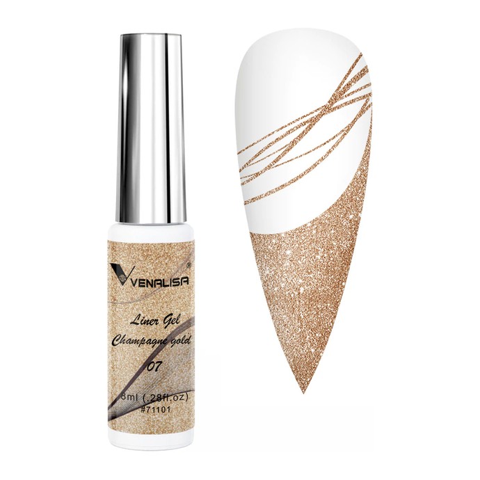Venalisa - Liner Gel - 07 | Champagne Gold - 8ml