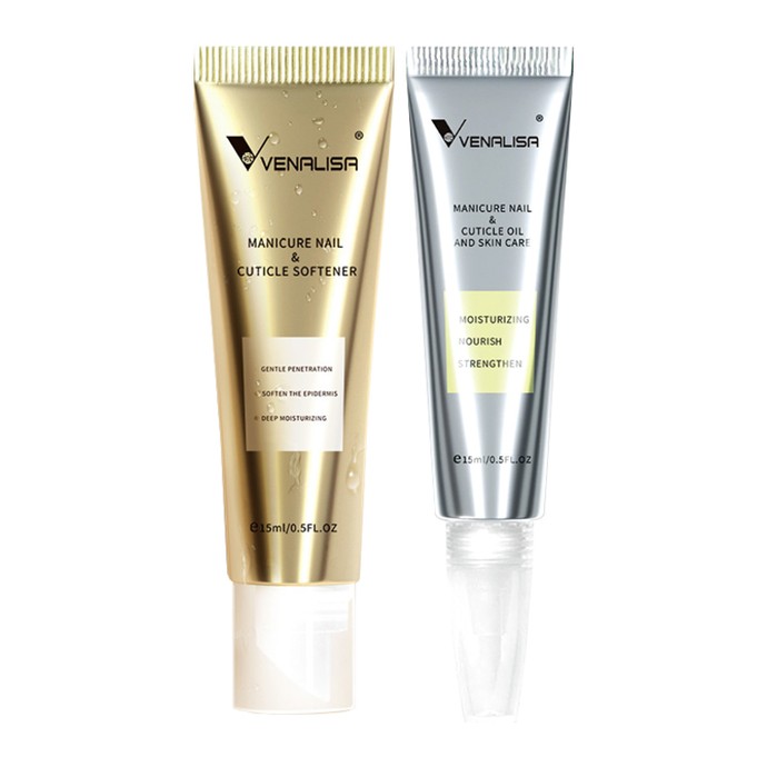 Venalisa - Nagelhautöl + Nagelhauterweichende Lösung - 2 × 15ml
